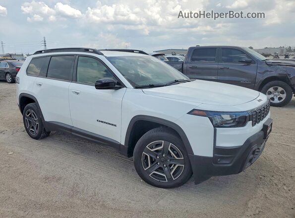 3C4PJMB20TT157312 2026 JEEP CHEROKEE Белый Передняя правая четверть