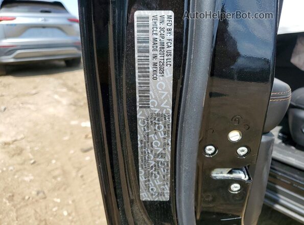 3C4PJMB20TT250251 2026 JEEP CHEROKEE Black VIN կոդի պիտակի տեսք