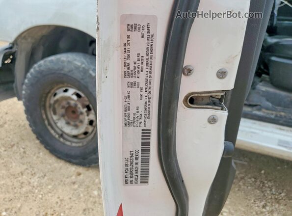 3C63R2GL2NG276477 2022 RAM 3500 White Vista del compartimento del motor
