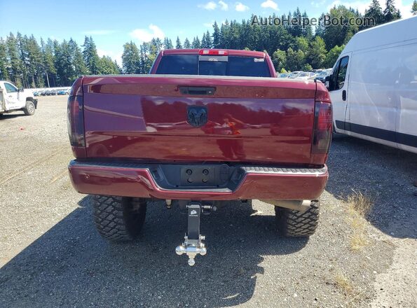 3C63R3EL8GG386557 2016 RAM 3500 Maroon Widok z tyłu