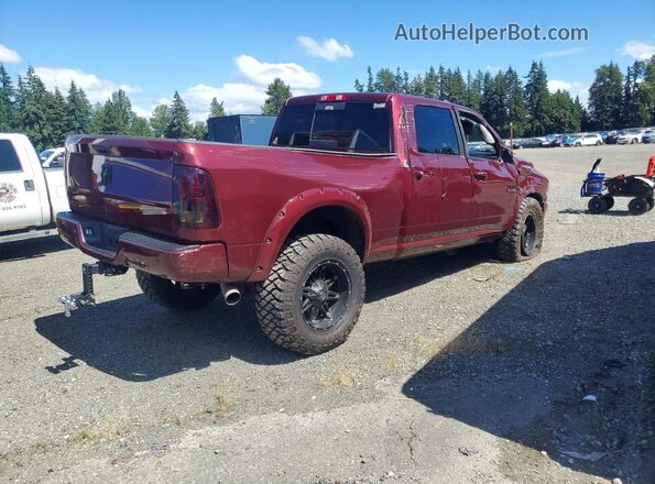 3C63R3EL8GG386557 2016 RAM 3500 Maroon Tył prawy