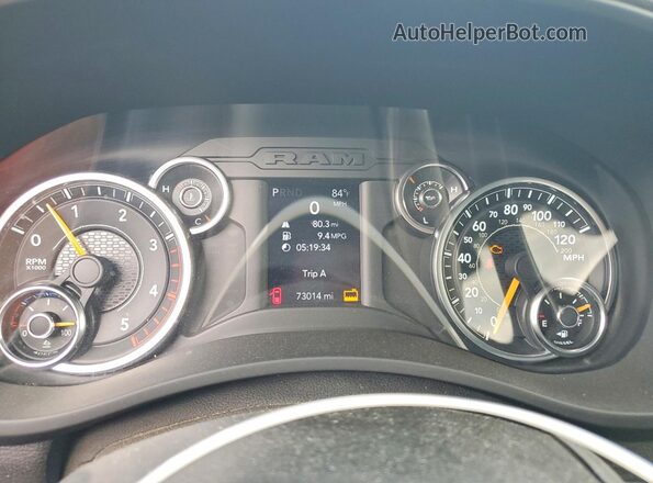 3C63R3GL9MG667825 2021 RAM 3500 Белый Вид щитка приборов