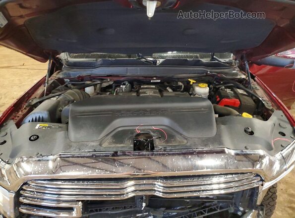 3C63R3JL4RG108716 2024 RAM 3500 Red Սալոնի հետևի տեսք