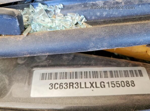 3C63R3LLXLG155088 2020 RAM 3500 Серый Вид подкапотного пространства