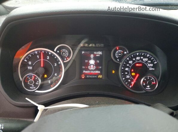 3C63RRGL3TG184171 2026 RAM 3500 White Vista del cuadro de instrumentos