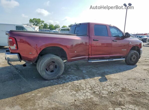 3C63RRGLXMG623190 2021 RAM 3500 Burgundy Rear right