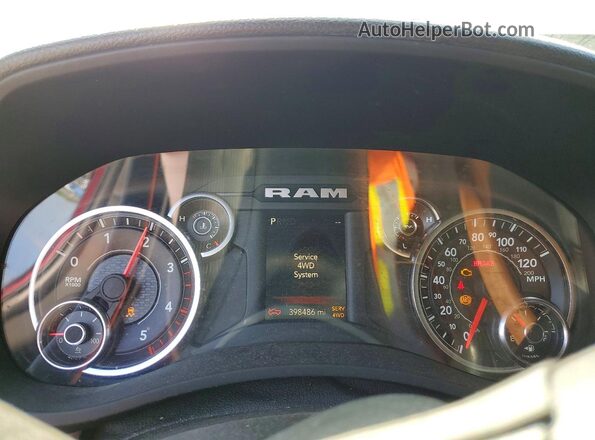 3C63RRGLXMG623190 2021 RAM 3500 Burgundy Instrument cluster view