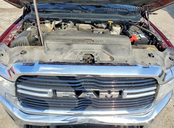 3C63RRGLXMG623190 2021 RAM 3500 Burgundy Rear interior view