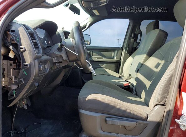 3C63RRGLXMG623190 2021 RAM 3500 Burgundy Front interior view