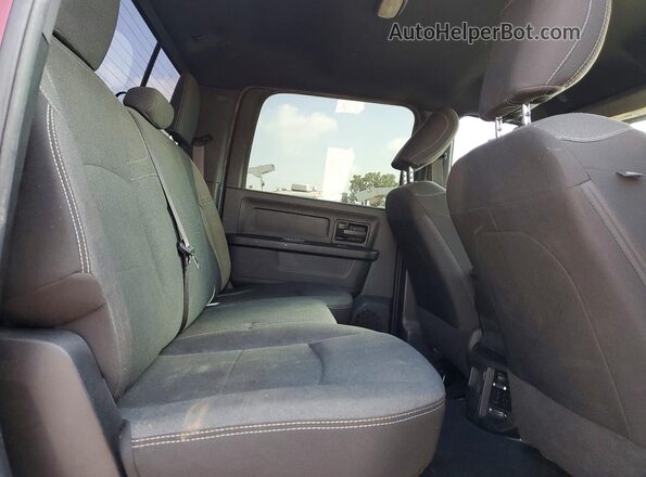 3C63RRGLXMG623190 2021 RAM 3500 Burgundy Rear seats view