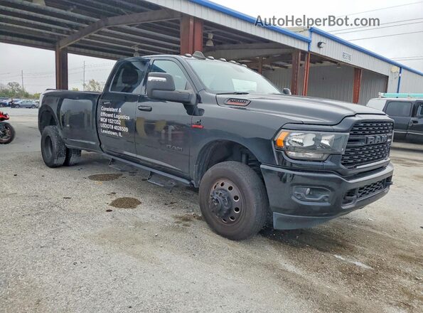 3C63RRHL4RG137982 2024 RAM 3500 Black Передня права чверть