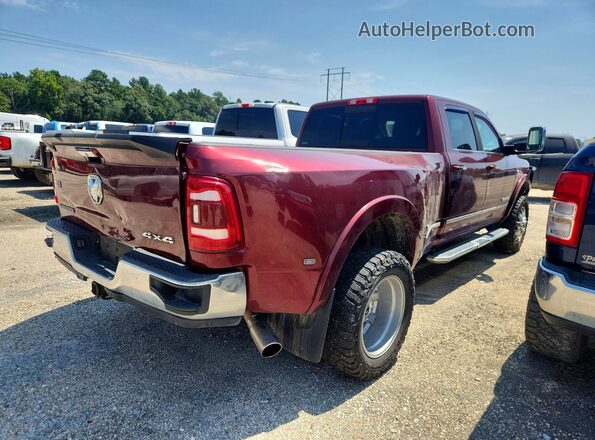 3C63RRJL3NG136388 2022 RAM 3500 Burgundy Tył prawy