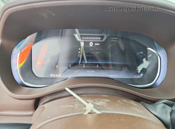 3C63RRML4SG519960 2025 RAM 3500 White Instrument cluster view
