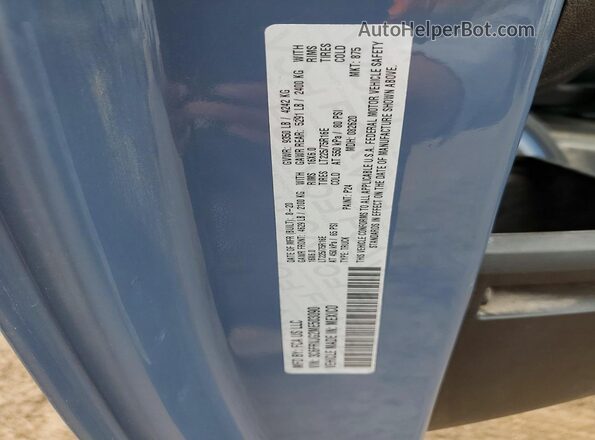 3C6FRVJG2ME503090 2021 RAM PROMASTER Blue Engine compartment view