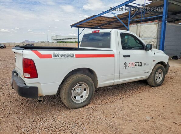 3C6JR6AT0NG330642 2022 RAM 1500 White Trasero derecho