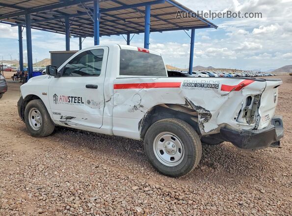 3C6JR6AT0NG330642 2022 RAM 1500 White Trasero izquierdo