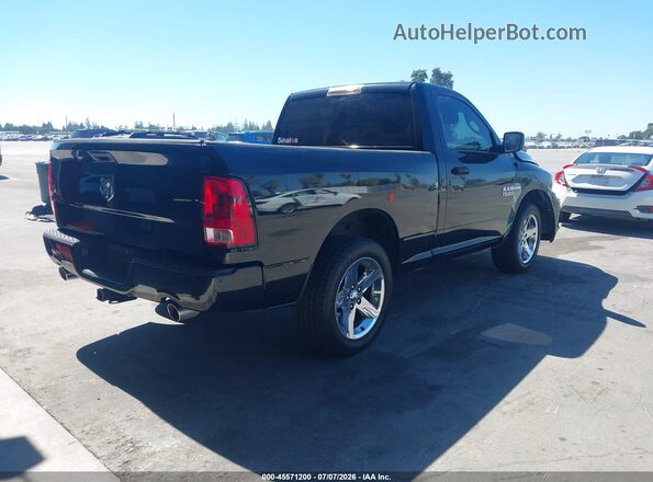 3C6JR6AT8GG153387 2016 RAM 1500 Black უკანა მარჯვენა