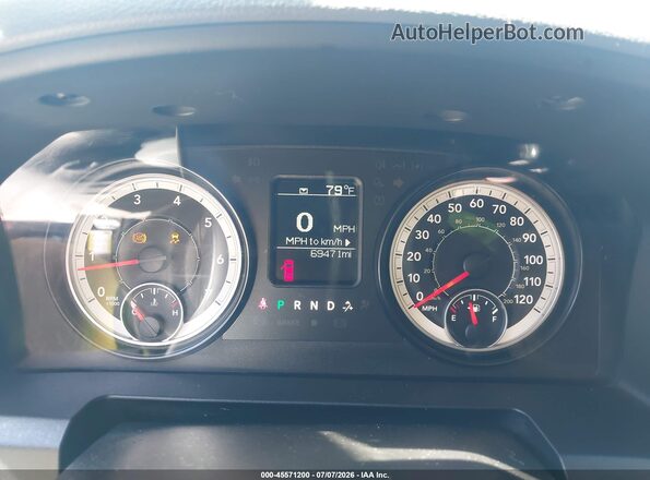 3C6JR6AT8GG153387 2016 RAM 1500 Black უკანა სავარძლების ხედი