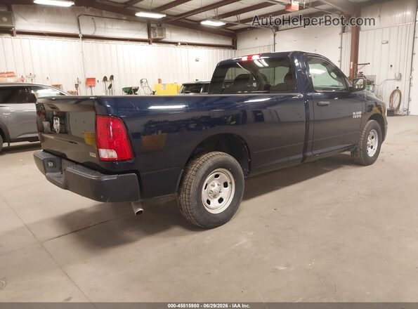 3C6JR6DG0JG255367 2018 RAM 1500 Синий Задняя правая четверть