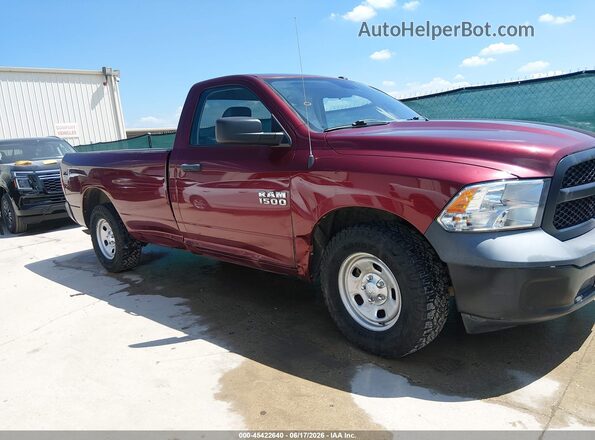 3C6JR6DG1JG318153 2018 RAM 1500 Red 