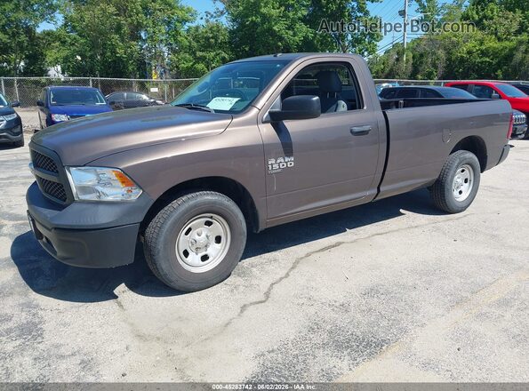 3C6JR6DG2KG589529 2019 RAM 1500 CLASSIC Коричневый Передняя левая четверть
