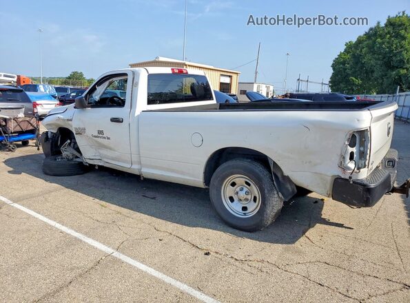 3C6JR6DG5KG500858 2019 RAM 1500 White Rear left