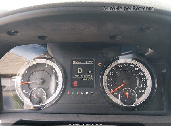 3C6JR6DG5KG503937 2019 RAM 1500 CLASSIC Gray Հետևի նստատեղերի տեսք