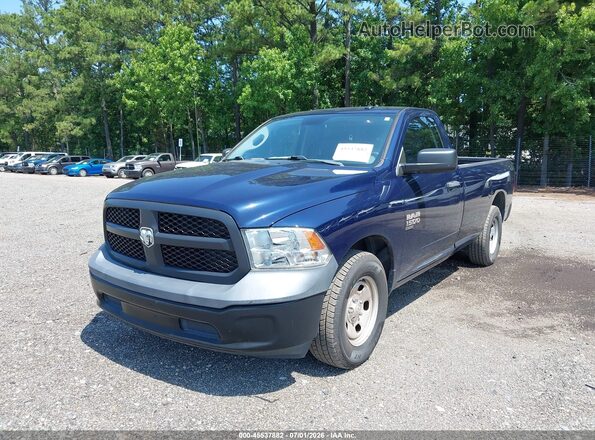 3C6JR6DG9KG502788 2019 RAM 1500 CLASSIC Blue Przód lewy