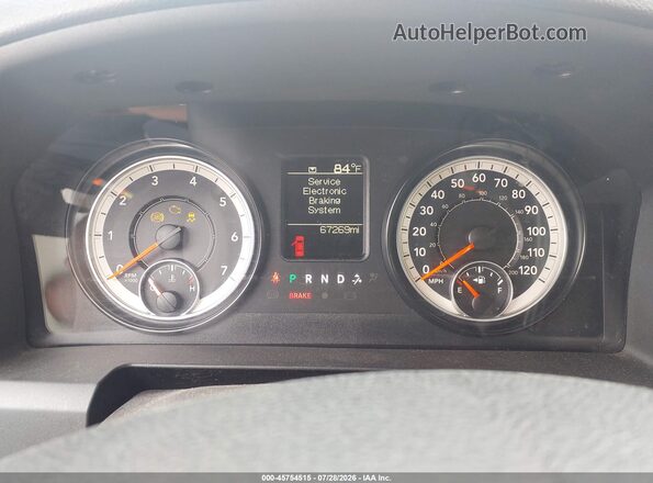 3C6JR6DT0GG217899 2016 RAM 1500 White უკანა სავარძლების ხედი
