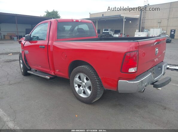 3C6JR7ATXKG507960 2019 RAM 1500 CLASSIC Red უკანა მარცხენა