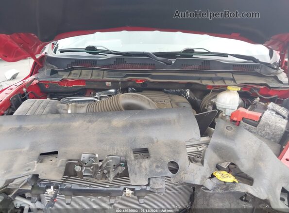 3C6JR7ATXKG507960 2019 RAM 1500 CLASSIC Red უკანა ხედი