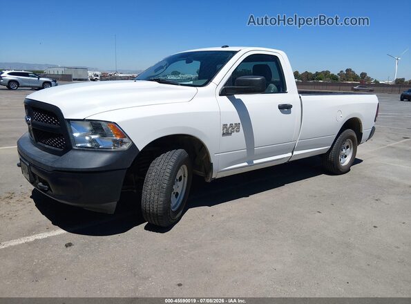 3C6JR7DG2KG609591 2019 RAM 1500 CLASSIC White Front left