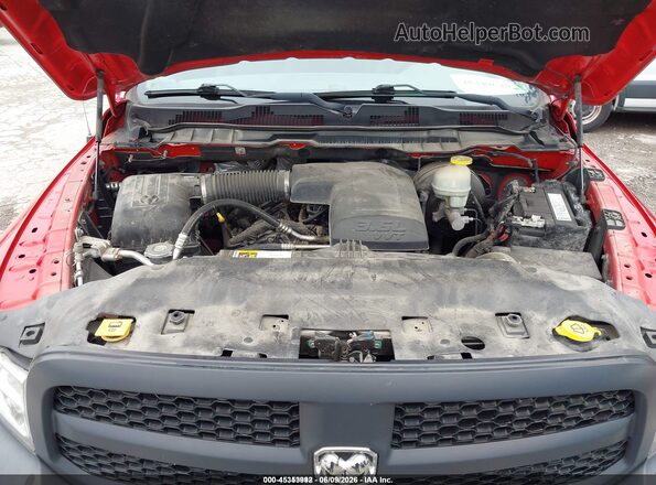 3C6JR7DG3HG765356 2017 RAM 1500 Red Вид ззаду