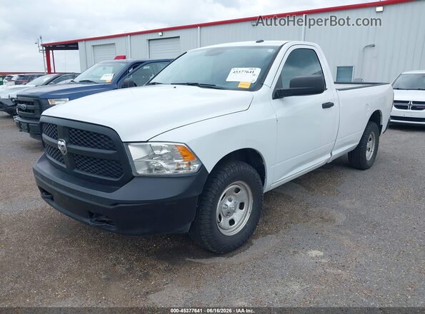 3C6JR7DG3KG504493 2019 RAM 1500 CLASSIC Белый Передняя левая четверть