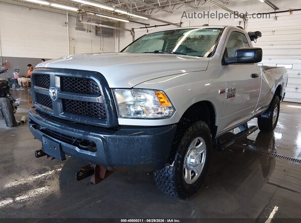 3C6LR5AT1JG363596 2018 RAM 2500 Silver Vista tres cuartos delantera izquierda