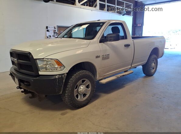 3C6LR5AT5JG287610 2018 RAM 2500 Белый Передняя левая четверть