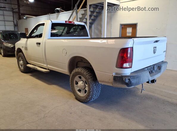 3C6LR5AT5JG287610 2018 RAM 2500 Белый Задняя левая четверть