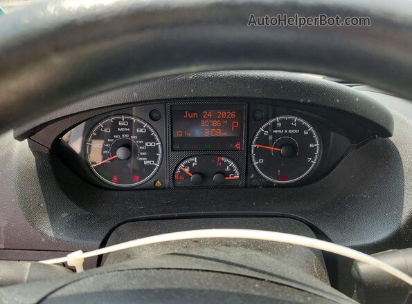 3C6LRVAG2ME568556 2021 RAM PROMASTER Two Tone Instrument cluster view