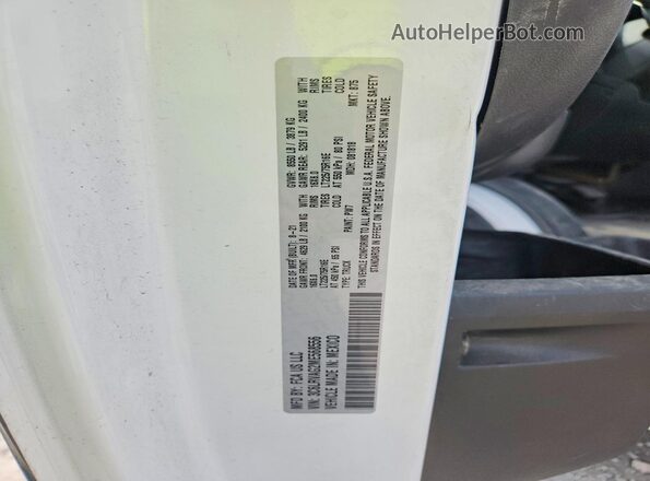 3C6LRVAG2ME568556 2021 RAM PROMASTER Two Tone VIN sticker view