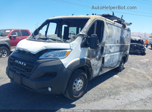 3C6LRVAG2PE569159 2023 RAM PROMASTER 1500 White Առջևի ձախ երեք քառորդ տեսարան