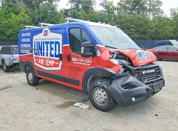 3C6LRVAG4PE595570 2023 RAM PROMASTER White Передня права чверть