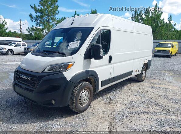 3C6LRVDG0SE513421 2025 RAM PROMASTER 2500 White Առջևի ձախ երեք քառորդ տեսարան