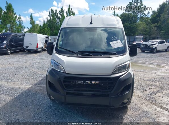 3C6LRVDG0SE513421 2025 RAM PROMASTER 2500 White Սարքավորումների վահանակի տեսք