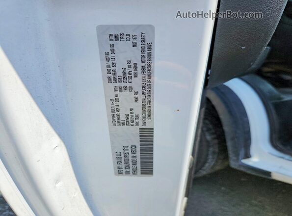 3C6LRVDG1PE571710 2023 RAM PROMASTER White Widok naklejki z numerem VIN