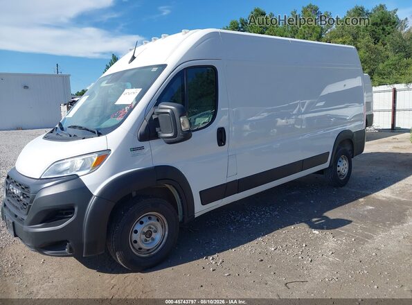 3C6LRVDG1PE588121 2023 RAM PROMASTER 2500 White Առջևի ձախ երեք քառորդ տեսարան