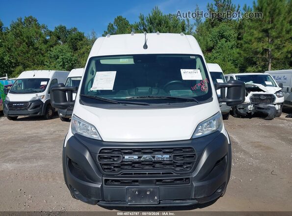 3C6LRVDG1PE588121 2023 RAM PROMASTER 2500 White Սարքավորումների վահանակի տեսք