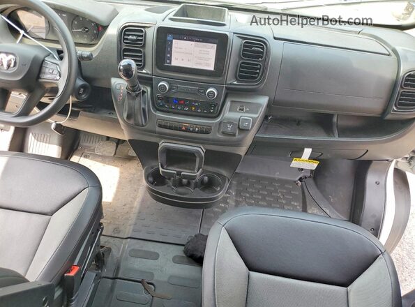 3C6LRVDG1PE605662 2023 RAM PROMASTER White Vista del salpicadero