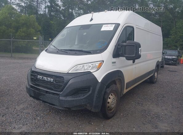 3C6LRVDG2PE563745 2023 RAM PROMASTER 2500 White Vista tres cuartos delantera izquierda