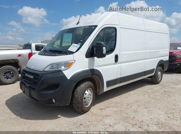 3C6LRVDG2SE514201 2025 RAM PROMASTER 2500 White Առջևի ձախ երեք քառորդ տեսարան