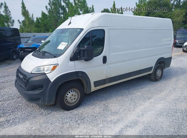 3C6LRVDG3PE593921 2023 RAM PROMASTER 2500 White Առջևի ձախ երեք քառորդ տեսարան
